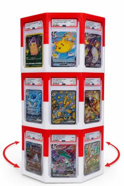 Rotating Graded Card Display | PSA • TAG • CGC • BGS • ACE