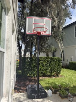 Portable Basketball Hoop Adjustable Height