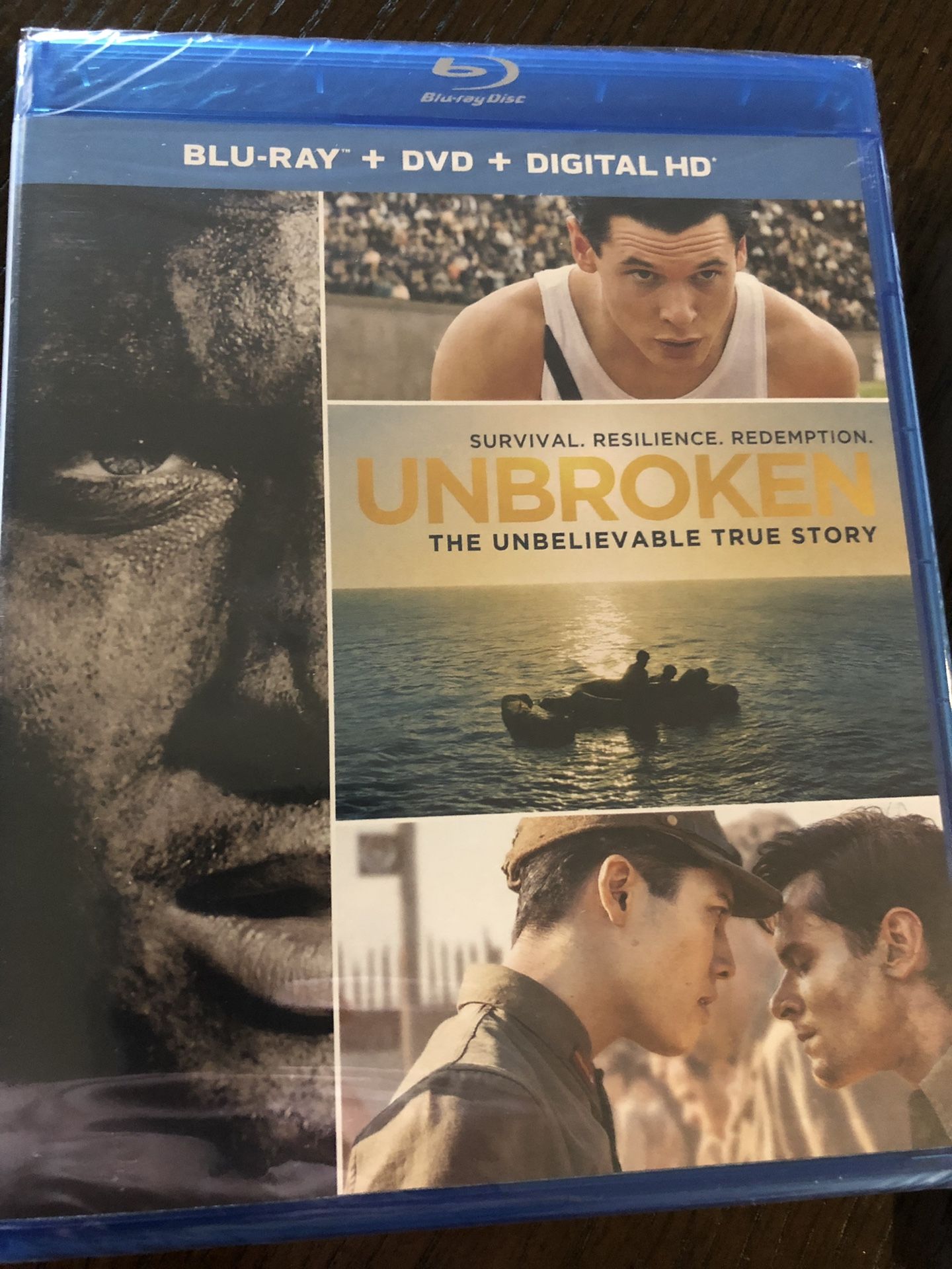 Unbroken Blu-Ray + Digital Copy + DVD