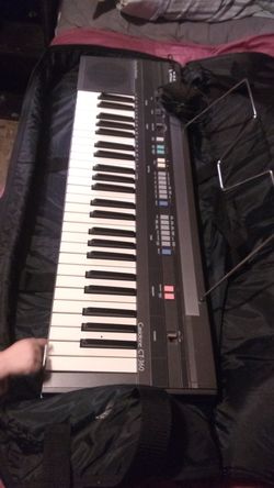 Casio Electric Keyboard with case
