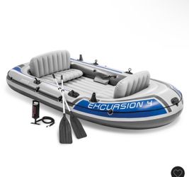 Inflatable fishing boat new in box