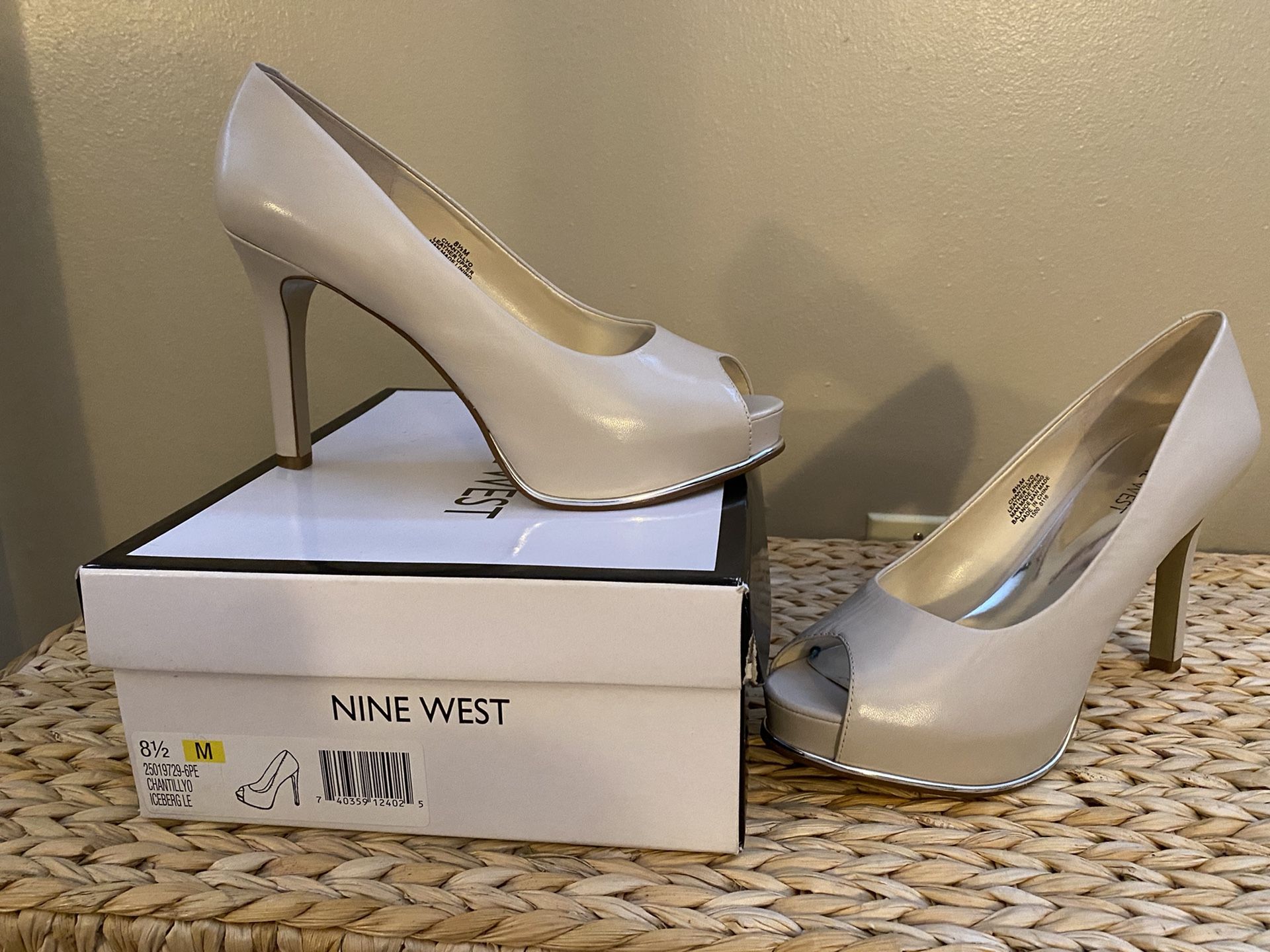 NEW Beige Platforms: Nine West 