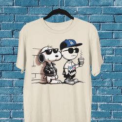 Charlie B. & Snoopy Los Angeles Dodgers vibes 