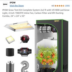 2ftx2ft iPow Grow Tent! Brand New. 