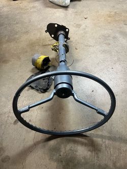1966 Chevy Impala tilt steering wheel