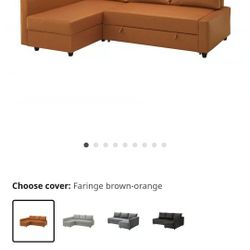Pullout Couch - FRIHETEN sleeper sectional
