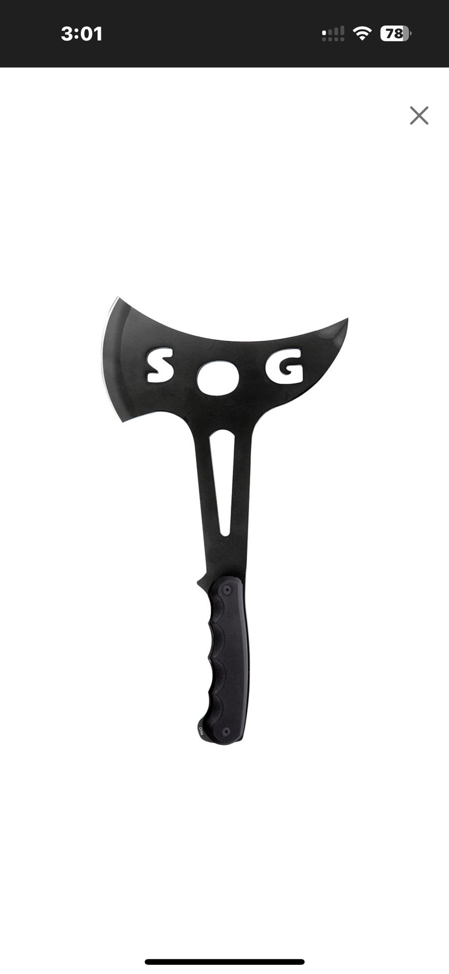 “toy” BATTLE AXE 