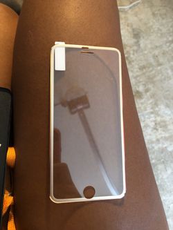 Gold iPhone 6+ Screen Protector with Trimming