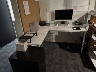 Corner Desks L Shaped With Chairs 