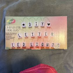 Light Up LED Letters String 
