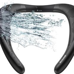 BUGANI Neckband Bluetooth Speaker Black