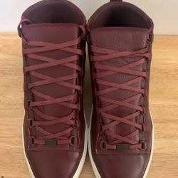 Balenciaga Arena Leather High top Sneakers 