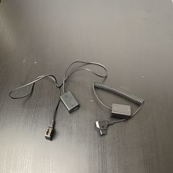Sony camera battery to V-mount D-tap cable adapter