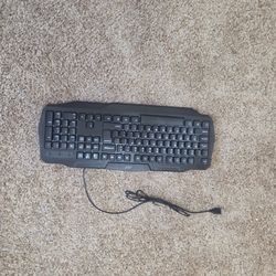 Wired RGB Gaming Keyboard - Black (Like New)