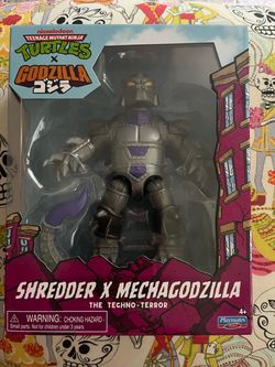 TMNT x Godzilla Shredder x Mechagodzilla Action Figure