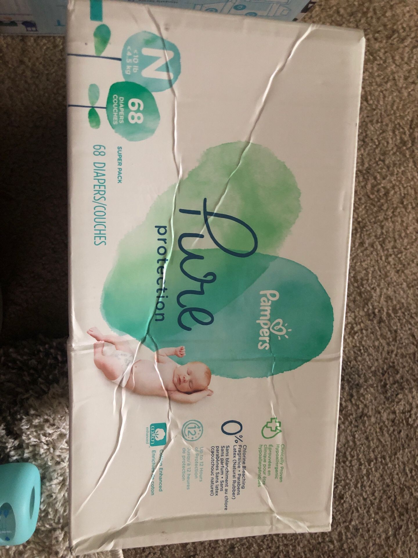 Newborn Diapers New box