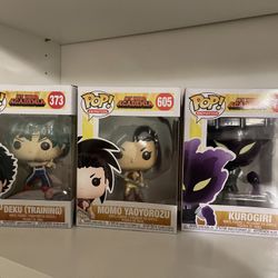 My hero Academia Funko Pops