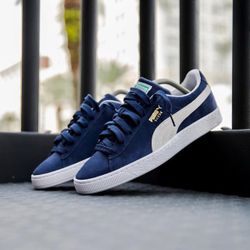 Puma Blue Suede Size 9.5 