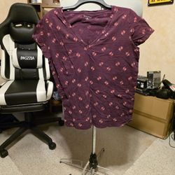 Bird Print Shirt
