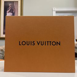 Authentic Louis Vuitton Gift Box Magnetic Empty Extra Large Box 