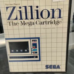 Zillion Sega Master System 