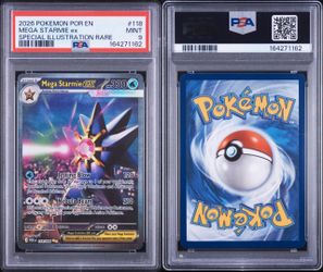 PSA 9 Mega Starmie ex #118 SIR – Perfect Order – Pokemon TCG Card