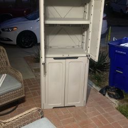 2 Cabinets Plastic 