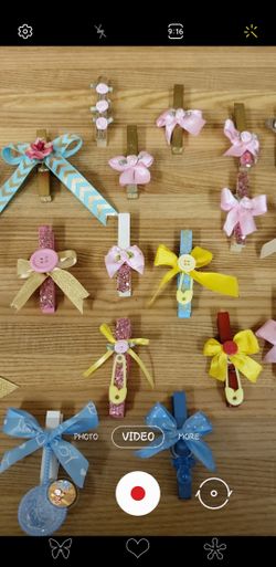 Baby showers Wood clothes (pinzas de madera)