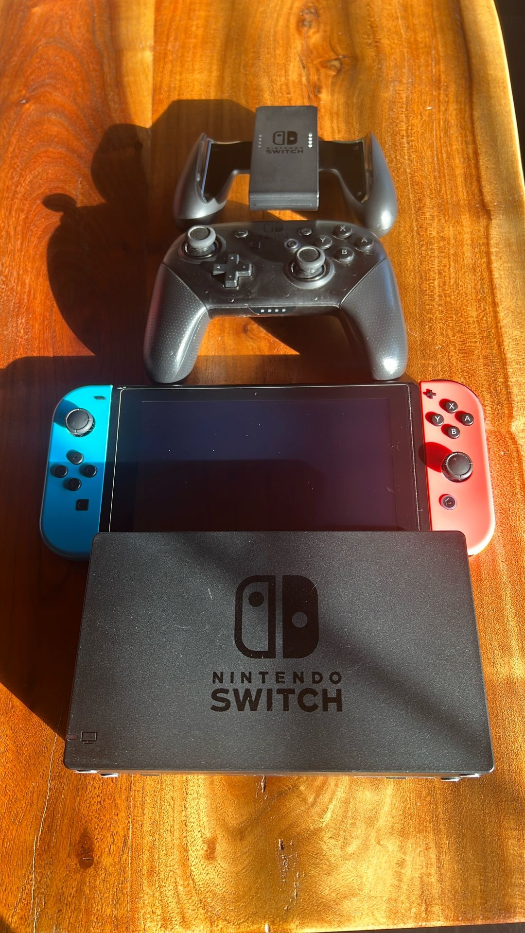 Nintendo Switch With Pro Controller and Accessories