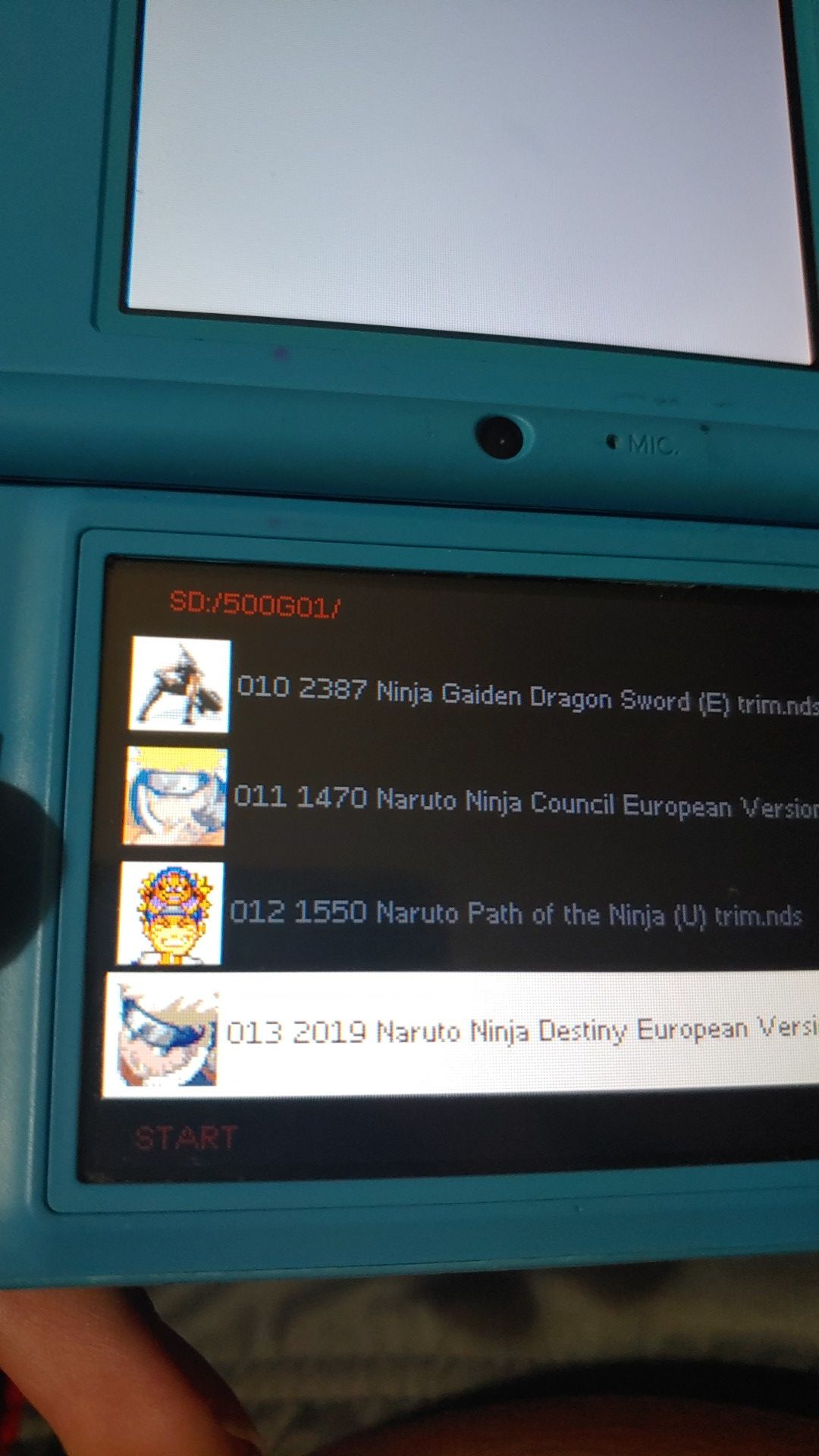 500 in 1 ds, games