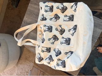 Kaws tote bag