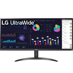 New In Box LG 34" Ultrawide Screen Monitor 