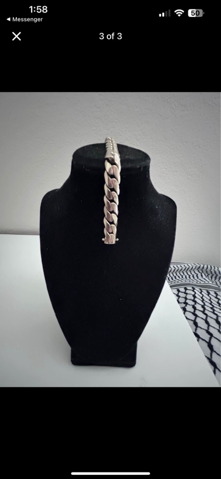 Gold Cuban Link Bracelet