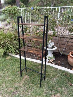 Rustic Industrial 3-Tier Storage Rack