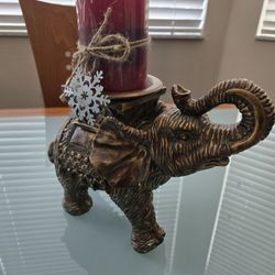 Elephant Candle Holder. 
