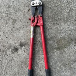 H.K. Porter 24 in. Industrial Grade Center Cut Bolt Cutter with 7/16 in. Max Cut Capacity