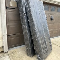 2  NEW CALIFORNIA BOX SPRINGS ($$60 FOR BOTH)