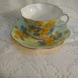Vintage Rosina Tea Cup & Saucer 