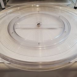 LAZY SUSAN 14in Acrylic Rotating Organizer 