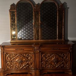 Antique Dresser With Mirror