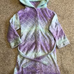 Hooded Bathrobe Girls Size 5