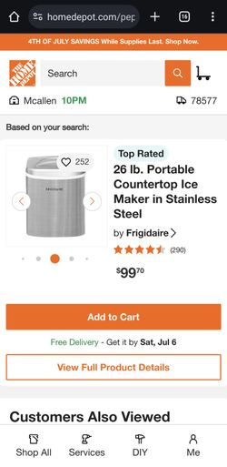 Frigidaire Ice Maker