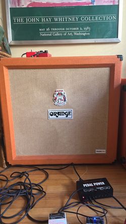 Orange crush pro cabinet