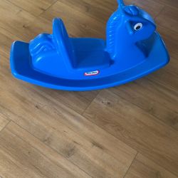 Little Tykes, Blue Rocking Horse
