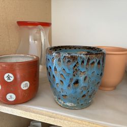 Plant Pots (x3)