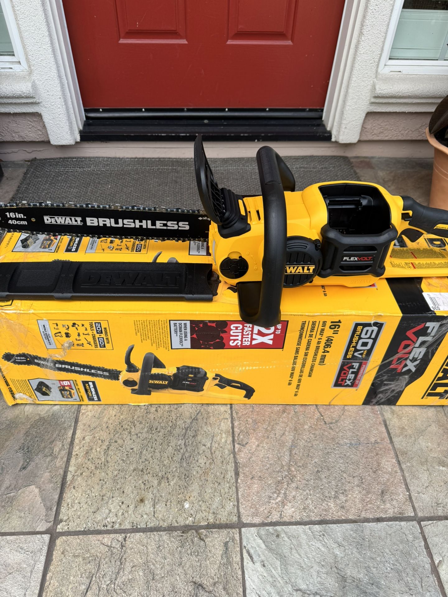 Dewalt 60v Chainsaw 16”