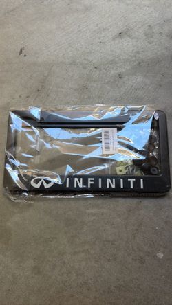 2 Pcs Infiniti License Plate Frame