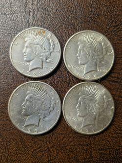 Peace Silver Dollar Lot