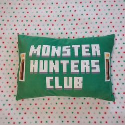 Minecraft Monster Hunters Club Green Pillow Mojang Jay Franco & Sons Video Game
