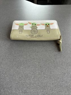Wallet, Disney DANI by Danielle Nicole Mandalorian, baby Yoda wallet